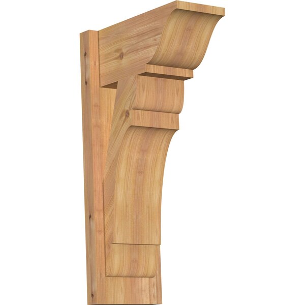 Ekena Millwork Olympic Traditional Smooth Outlooker, Western Red Cedar, 7 1/2"W x 14"D x 26"H OUT08X14X26OLY01SWR - main